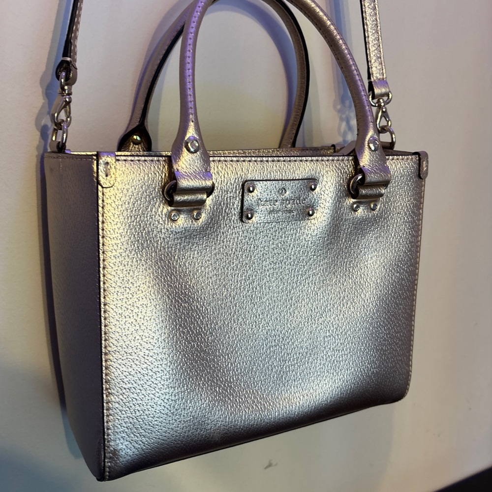 Kate Spade Metallic Rose Gold vintage New York Quinn